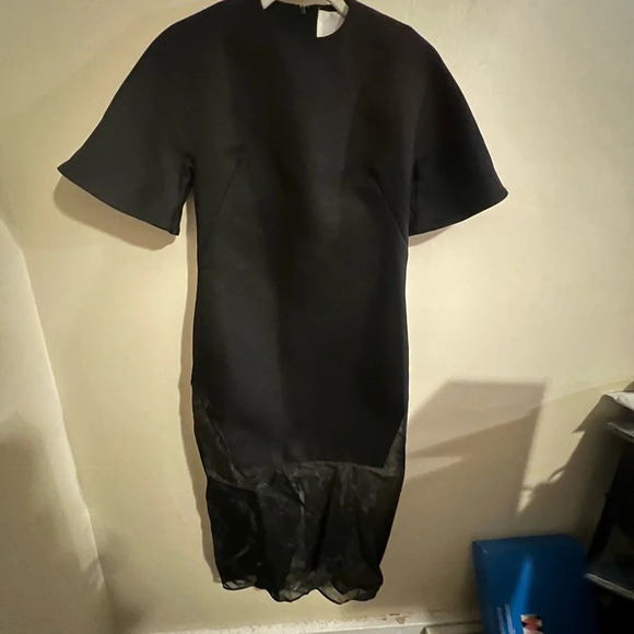 Solace London Black Midi Dress, size 2 - Picture 5 of 8